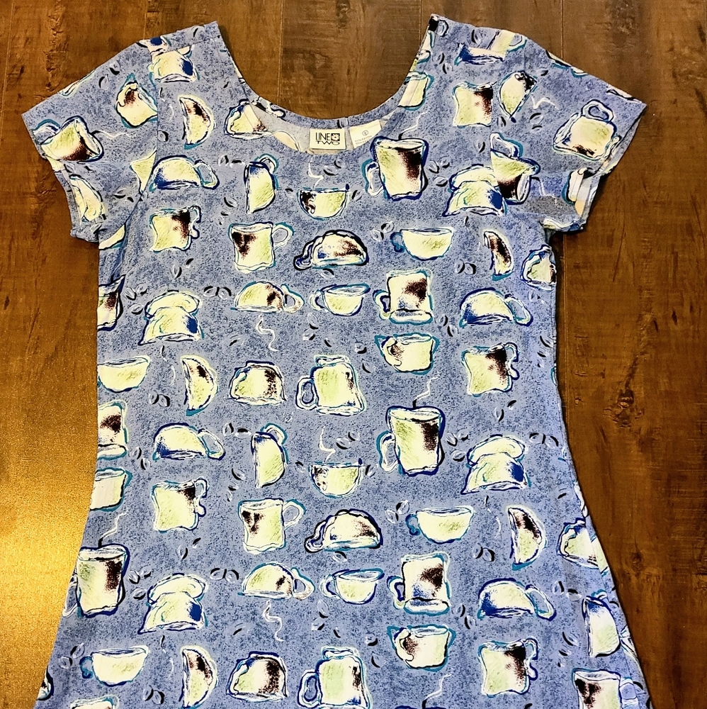 1990's Vintage A Line Dress Size Large